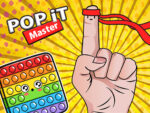 Pop it Master – antistresiniai žaislai, ramūs žaidimai